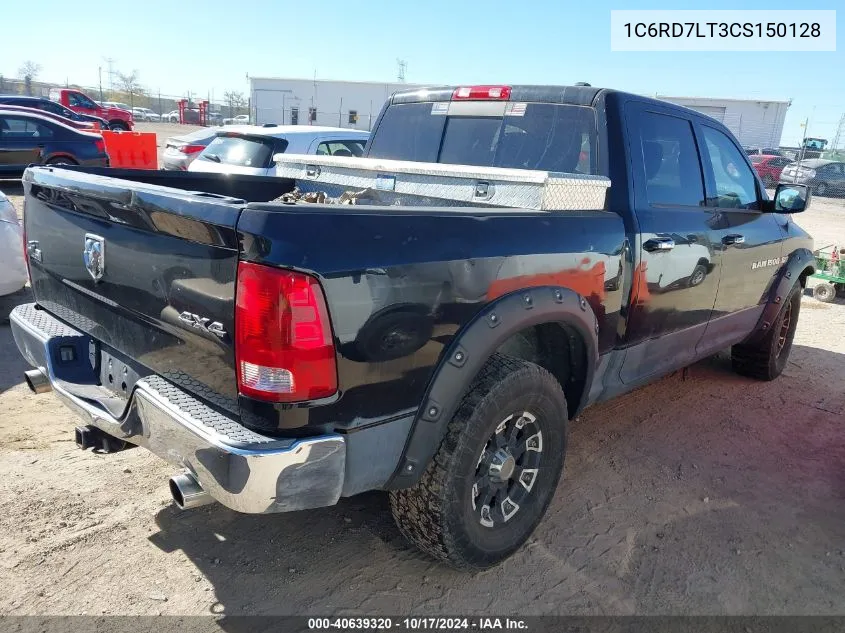 2012 Ram 1500 Slt VIN: 1C6RD7LT3CS150128 Lot: 40639320