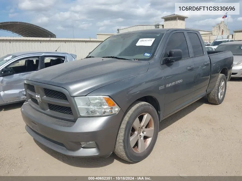 2012 Ram 1500 St VIN: 1C6RD6FT1CS330696 Lot: 40652351