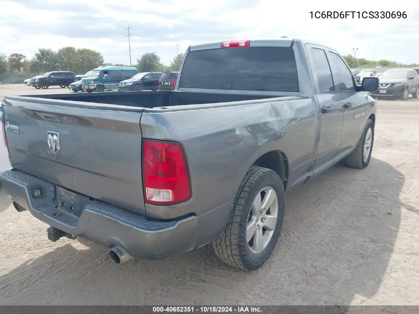 2012 Ram 1500 St VIN: 1C6RD6FT1CS330696 Lot: 40652351