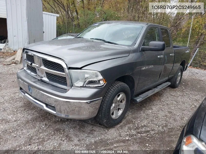 2012 Ram 1500 Slt VIN: 1C6RD7GP2CS249665 Lot: 40661826