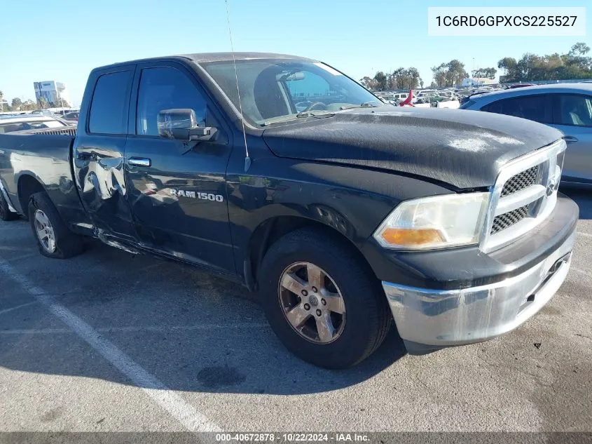 2012 Ram 1500 Slt VIN: 1C6RD6GPXCS225527 Lot: 40672878