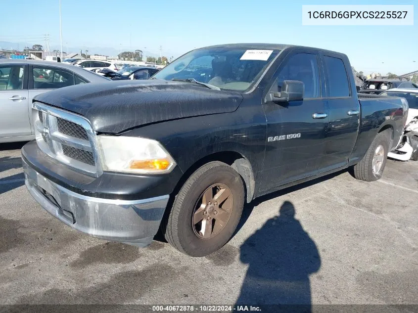 2012 Ram 1500 Slt VIN: 1C6RD6GPXCS225527 Lot: 40672878