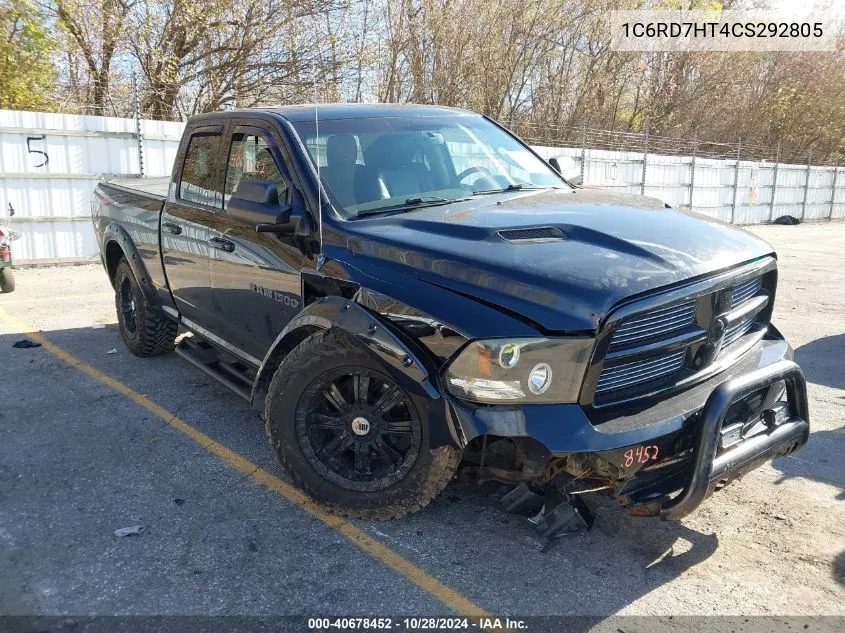 1C6RD7HT4CS292805 2012 Ram 1500 Sport