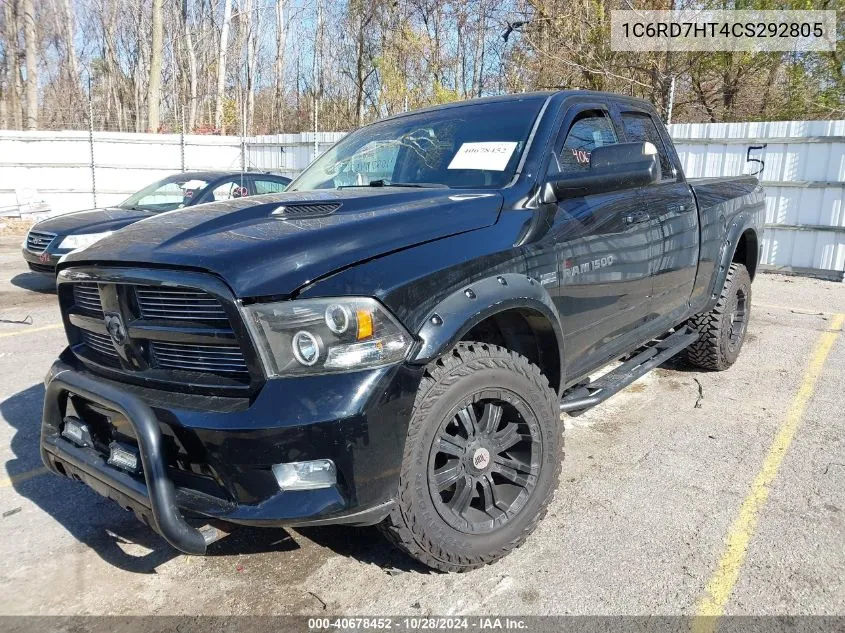 2012 Ram 1500 Sport VIN: 1C6RD7HT4CS292805 Lot: 40678452