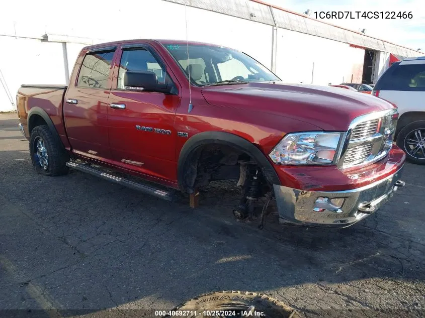 2012 Ram 1500 Slt VIN: 1C6RD7LT4CS122466 Lot: 40692711