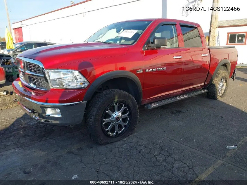 2012 Ram 1500 Slt VIN: 1C6RD7LT4CS122466 Lot: 40692711