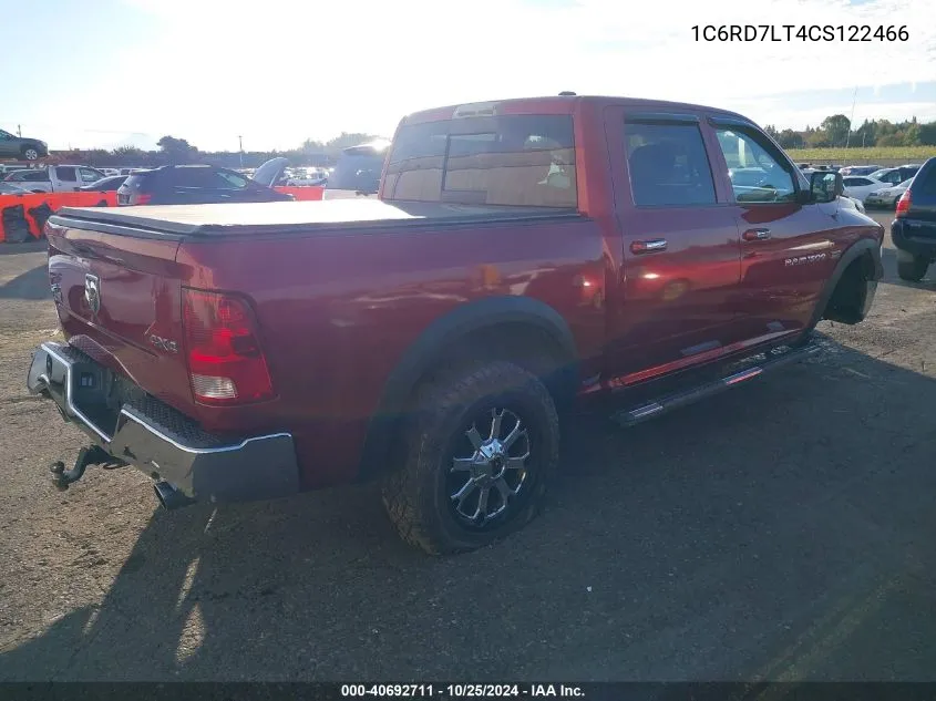 2012 Ram 1500 Slt VIN: 1C6RD7LT4CS122466 Lot: 40692711