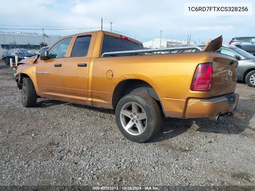 2012 Ram 1500 St VIN: 1C6RD7FTXCS328256 Lot: 40702312