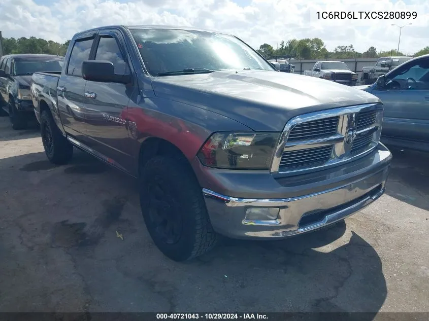 2012 Ram 1500 Slt VIN: 1C6RD6LTXCS280899 Lot: 40721043