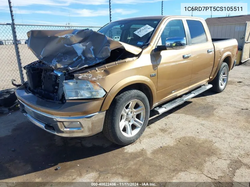 1C6RD7PT5CS105511 2012 Ram 1500 Laramie Longhorn/Limited Edition