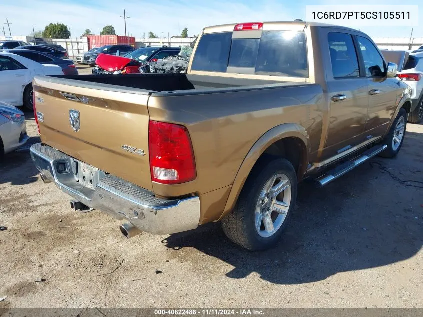 1C6RD7PT5CS105511 2012 Ram 1500 Laramie Longhorn/Limited Edition