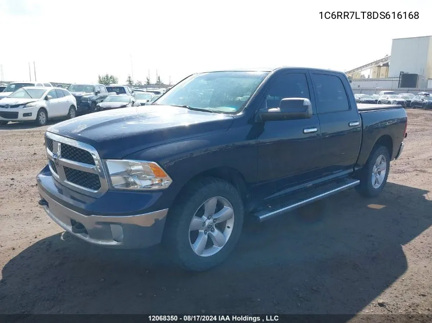 2013 Ram 1500 Slt VIN: 1C6RR7LT8DS616168 Lot: 12068350