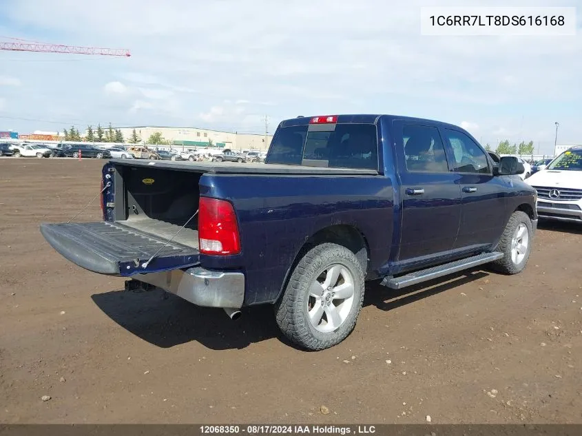 2013 Ram 1500 Slt VIN: 1C6RR7LT8DS616168 Lot: 12068350