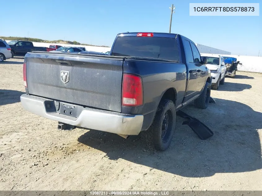 2013 Ram 1500 St VIN: 1C6RR7FT8DS578873 Lot: 12087213