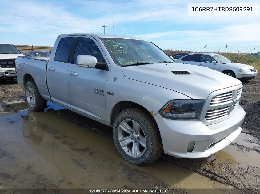 2013 Ram 1500 Sport VIN: 1C6RR7HT8DS509291 Lot: 12109577