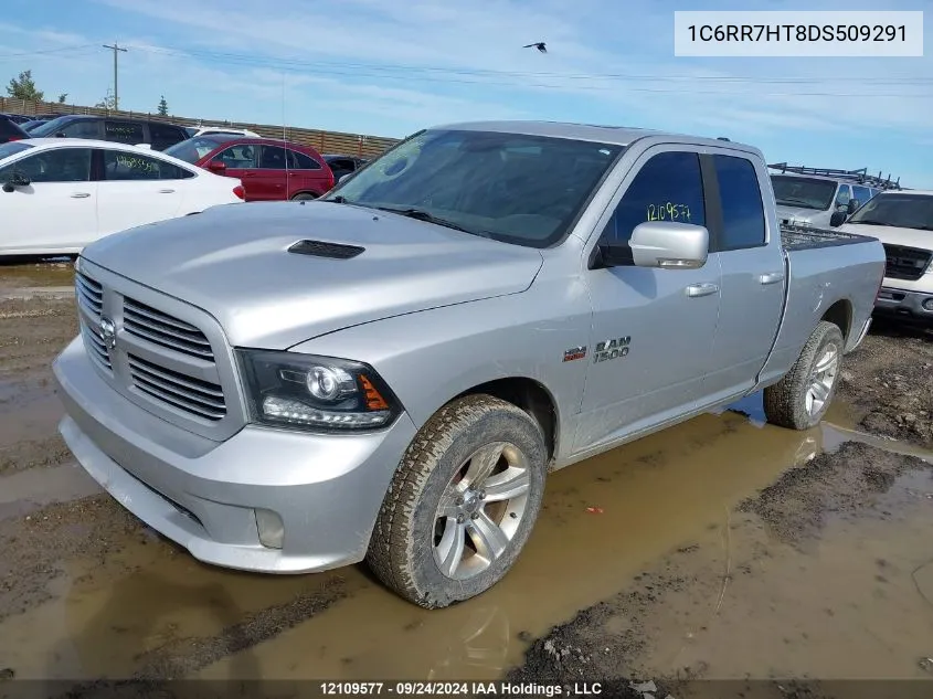 2013 Ram 1500 Sport VIN: 1C6RR7HT8DS509291 Lot: 12109577