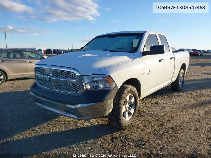 2013 Ram 1500 St VIN: 1C6RR7FTXDS547463 Lot: 12129697