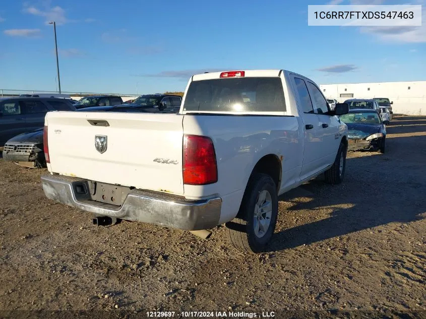 2013 Ram 1500 St VIN: 1C6RR7FTXDS547463 Lot: 12129697