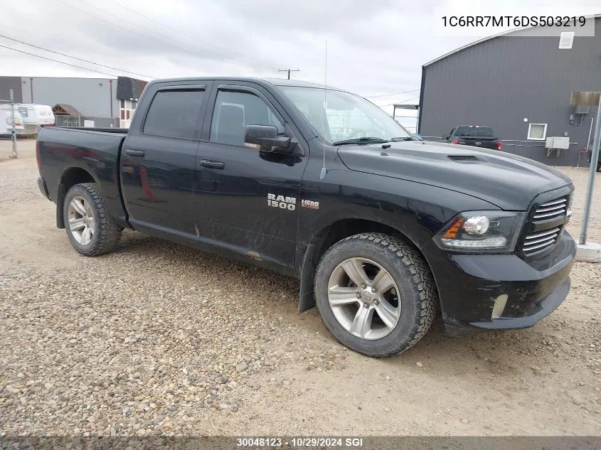 2013 Ram 1500 Sport VIN: 1C6RR7MT6DS503219 Lot: 30048123