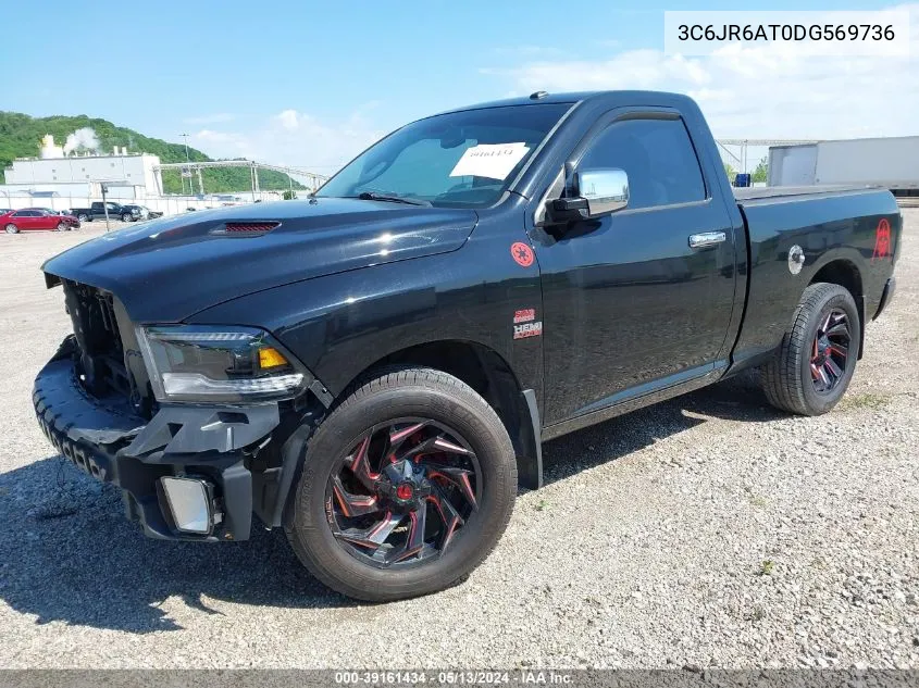 2013 Ram 1500 Tradesman/Express VIN: 3C6JR6AT0DG569736 Lot: 39161434