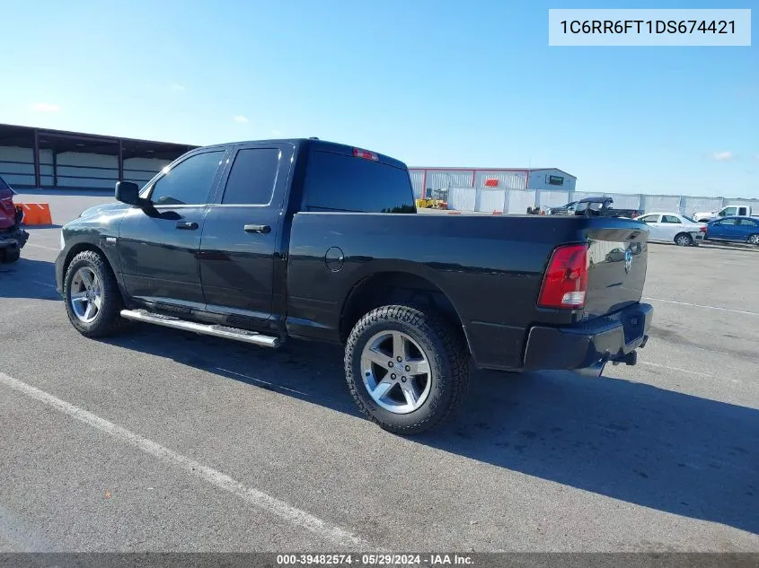 2013 Ram 1500 Express VIN: 1C6RR6FT1DS674421 Lot: 39482574