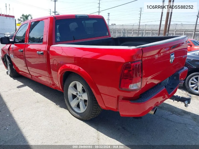 2013 Ram 1500 Express VIN: 1C6RR6KT4DS588252 Lot: 39490093