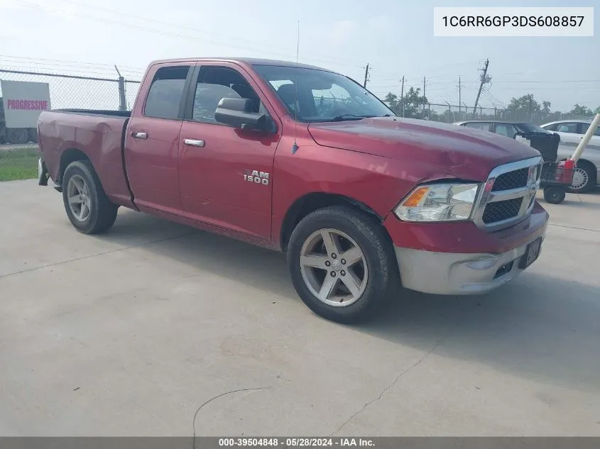 2013 Ram 1500 Slt VIN: 1C6RR6GP3DS608857 Lot: 39504848