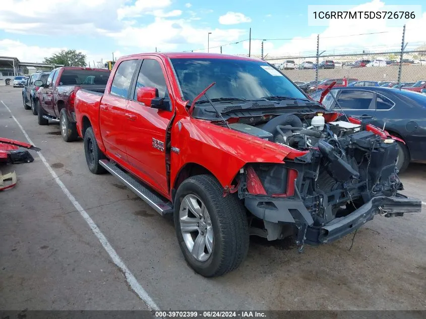 2013 Ram 1500 Sport VIN: 1C6RR7MT5DS726786 Lot: 39702399