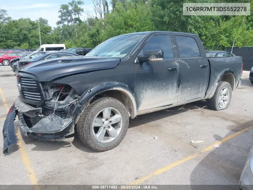 2013 Ram 1500 Sport VIN: 1C6RR7MT3DS552278 Lot: 39717492