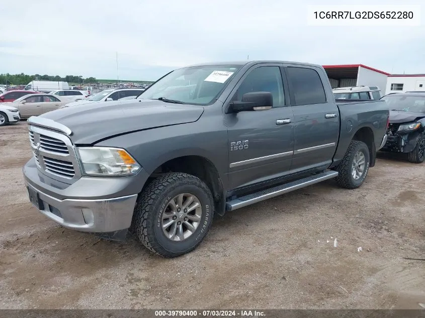 2013 Ram 1500 Slt VIN: 1C6RR7LG2DS652280 Lot: 39790400