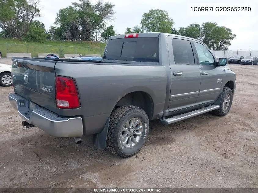 2013 Ram 1500 Slt VIN: 1C6RR7LG2DS652280 Lot: 39790400