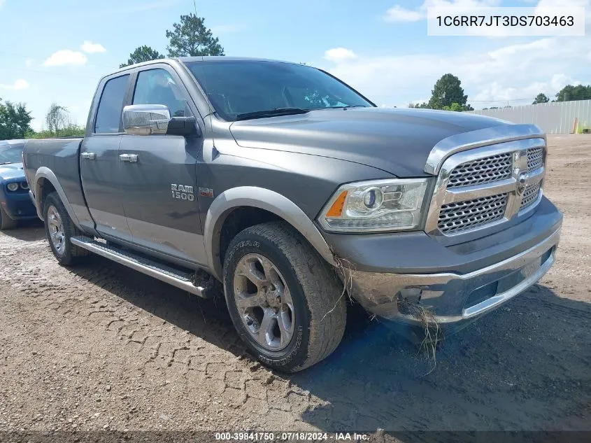 2013 Ram 1500 Laramie VIN: 1C6RR7JT3DS703463 Lot: 39841750