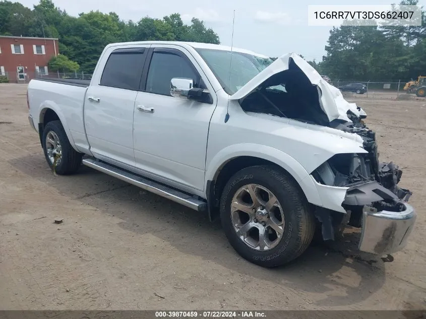 2013 Ram 1500 Laramie VIN: 1C6RR7VT3DS662407 Lot: 39870459