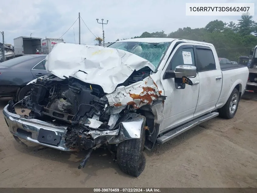 2013 Ram 1500 Laramie VIN: 1C6RR7VT3DS662407 Lot: 39870459