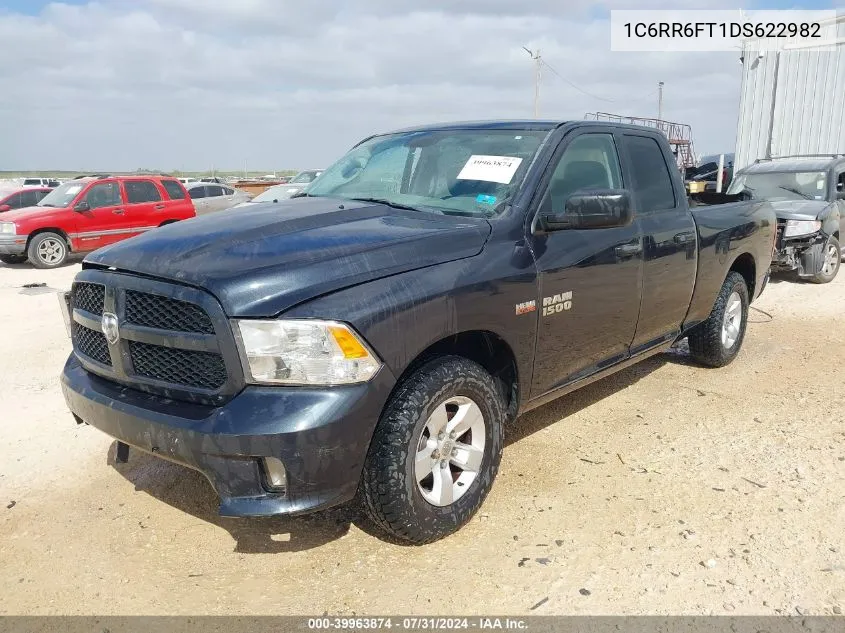 2013 Ram 1500 Express VIN: 1C6RR6FT1DS622982 Lot: 39963874