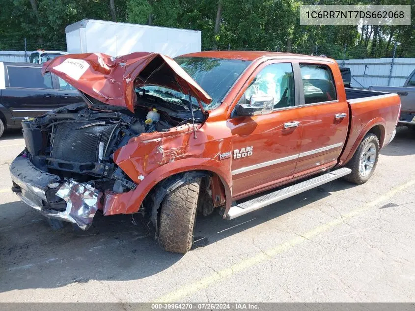 2013 Ram 1500 Laramie VIN: 1C6RR7NT7DS662068 Lot: 39964270