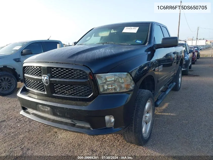 2013 Ram 1500 Express VIN: 1C6RR6FT5DS650705 Lot: 39968381