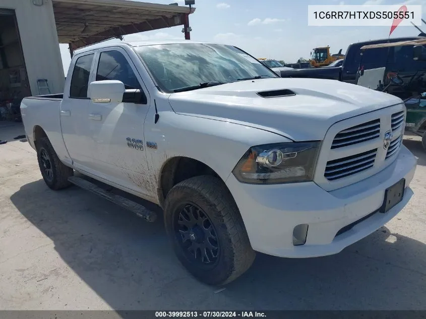 2013 Ram 1500 Sport VIN: 1C6RR7HTXDS505551 Lot: 39992513