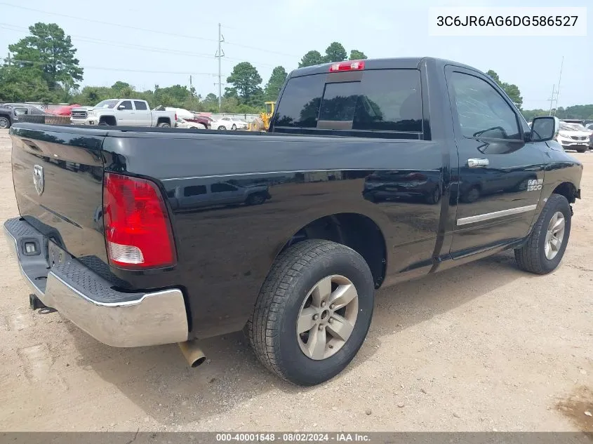 2013 Ram 1500 Tradesman VIN: 3C6JR6AG6DG586527 Lot: 40001548