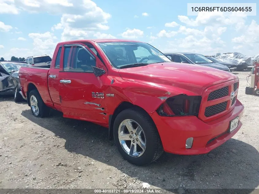 2013 Ram 1500 Express VIN: 1C6RR6FT6DS604655 Lot: 40103721