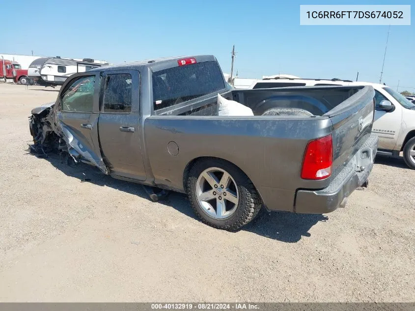 2013 Ram 1500 Express VIN: 1C6RR6FT7DS674052 Lot: 40132919