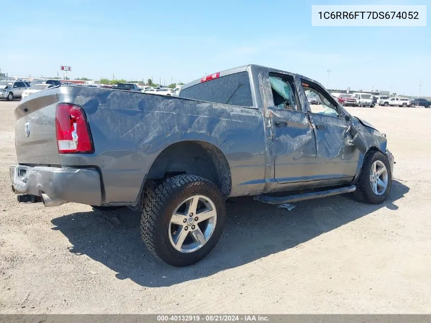 2013 Ram 1500 Express VIN: 1C6RR6FT7DS674052 Lot: 40132919