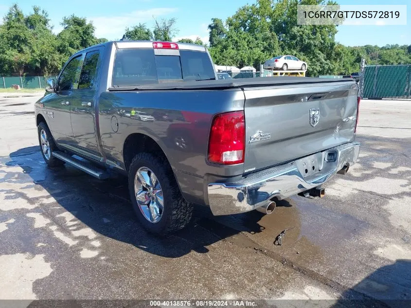 2013 Ram 1500 Big Horn VIN: 1C6RR7GT7DS572819 Lot: 40138576