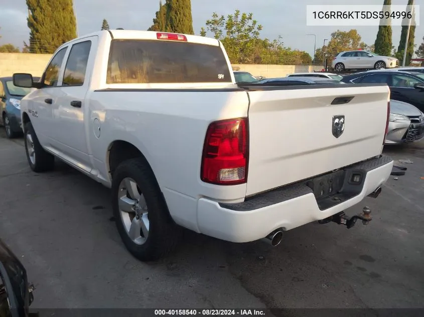 2013 Ram 1500 Express VIN: 1C6RR6KT5DS594996 Lot: 40158540