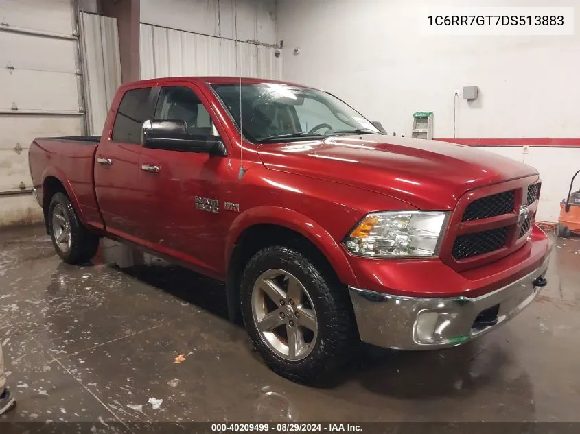 1C6RR7GT7DS513883 2013 Ram 1500 Slt