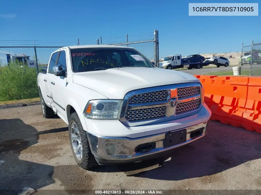 2013 Ram 1500 Laramie VIN: 1C6RR7VT8DS710905 Lot: 40213613