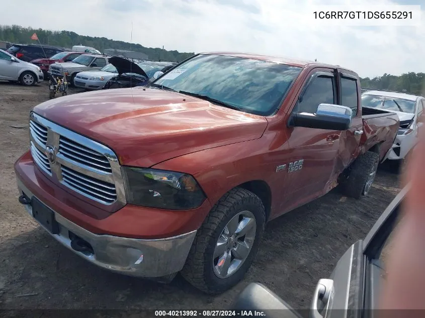 1C6RR7GT1DS655291 2013 Ram 1500 Slt