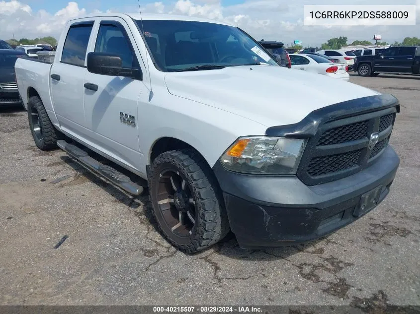 2013 Ram 1500 Tradesman VIN: 1C6RR6KP2DS588009 Lot: 40215507