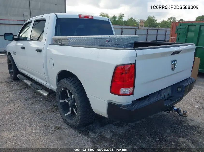 2013 Ram 1500 Tradesman VIN: 1C6RR6KP2DS588009 Lot: 40215507