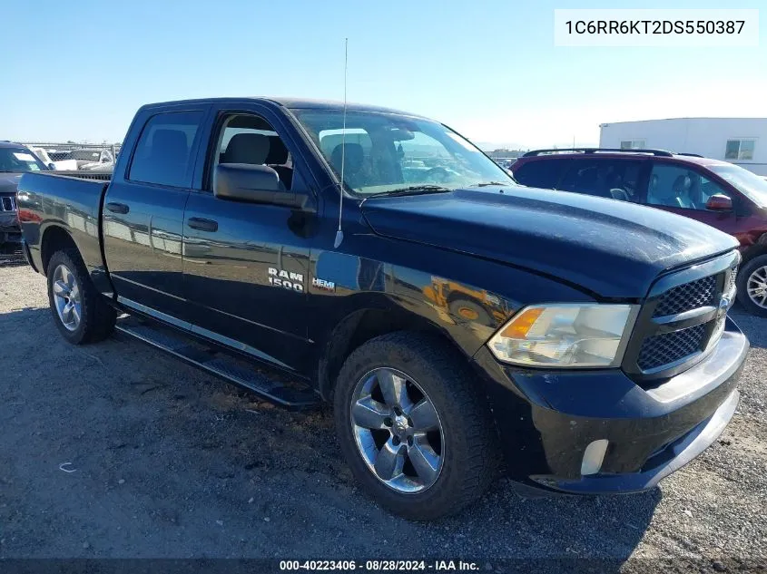 2013 Ram 1500 Express VIN: 1C6RR6KT2DS550387 Lot: 40223406